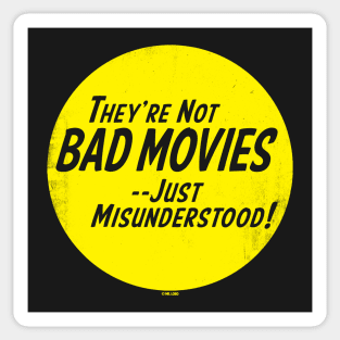 Not Bad Movies Sticker